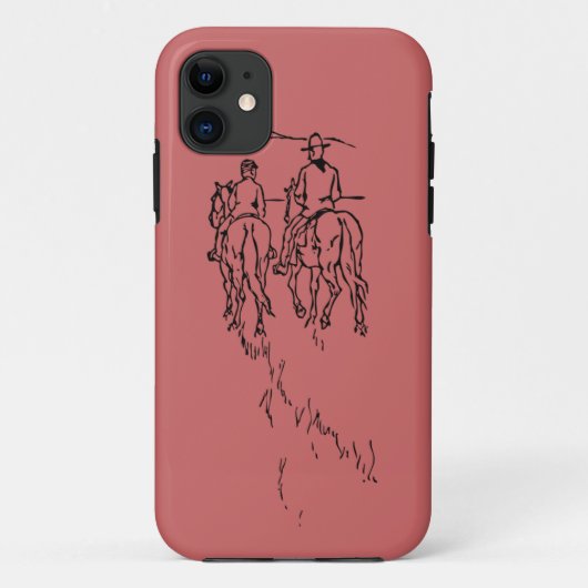夕焼けに乗り込む Case-Mate iPhoneケース (裏面)