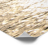 夕焼けに入る ポスター (角)