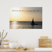 夕焼けに入る ポスター (キッチン)