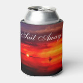 夕焼けに入る 缶クーラー (缶正面)