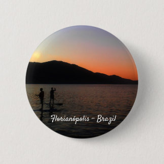 夕焼けに立ち上がる 缶バッジ