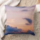 夕焼けのある秋の空 クッション (ブランケット)