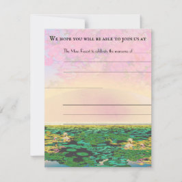 夕焼けのカマキリ 出欠カード