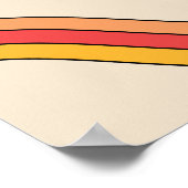 夕焼けのグルーヴィレトロを追う ポスター (角)