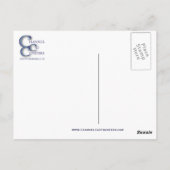 夕焼けのチャンネルキャット ポストカード (裏面)