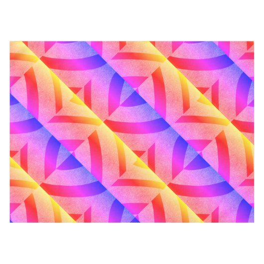 夕焼けのテーブルクロスを火で祝う テーブルクロス (正面(横))