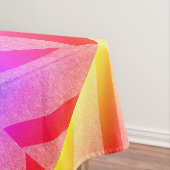 夕焼けのテーブルクロスを火で祝う テーブルクロス (インサイチュ)