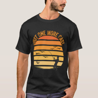 夕焼けのフライフィッシング Tシャツ