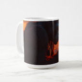 夕焼けの中の永遠の絆 コーヒーマグカップ (正面左)