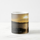 夕焼けの写真がコーヒーマグに。 コーヒーマグカップ (中央)