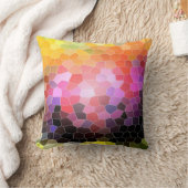 夕焼けの岩 クッション (ブランケット)