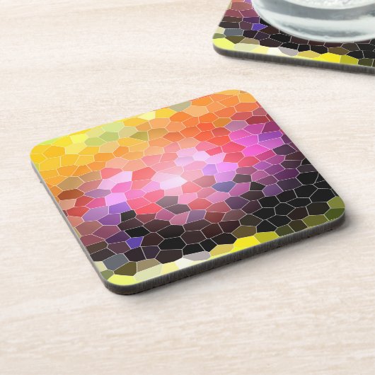 夕焼けの岩 コースター (左側)