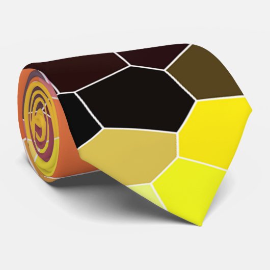 夕焼けの岩 ネクタイ (ロール)