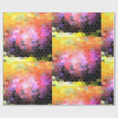 夕焼けの岩 ラッピングペーパー (フラット)