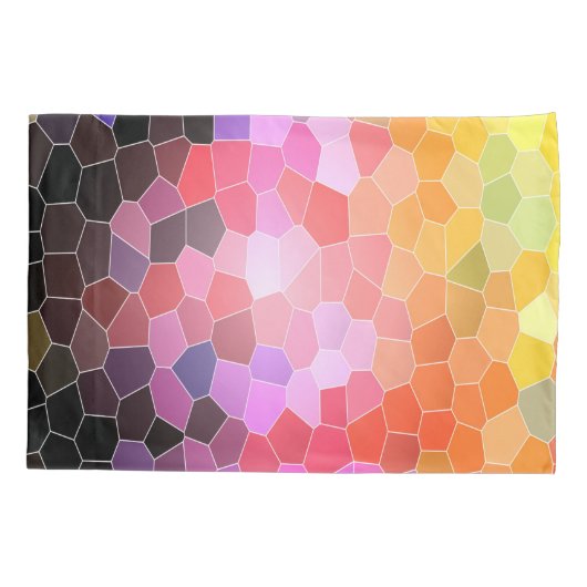 夕焼けの岩 枕カバー (裏面)