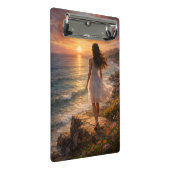 夕焼けの海 美しい写真 拡大 ミニクリップボード (アングル)