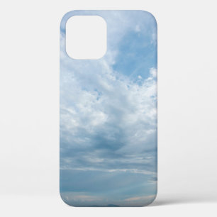 夕焼けの空のビーチの夏。コピー宇宙。M iPhone 12ケース