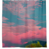 夕焼けの空 シャワーカーテン (正面)