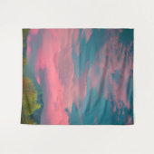 夕焼けの空 タペストリー (正面(横))