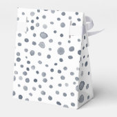 夕焼けの紙吹雪ウォーターカラードットお菓子箱 フェイバーボックス (裏面サイド)