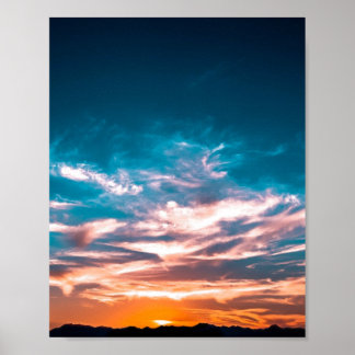 夕焼けの雲 ポスター
