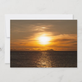 夕焼けの風景写真