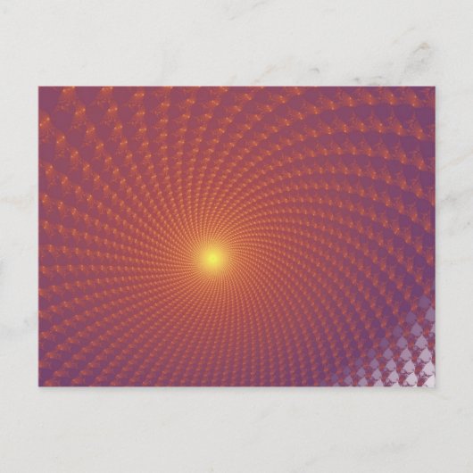 夕焼けはがき ポストカード (正面)