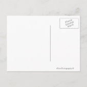 夕焼けはビーチと海 ポストカード (裏面)