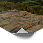 夕焼けを楽しむ ポスター (角)