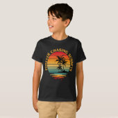 夕焼けを追いかけてTシャツ Tシャツ (正面フル)