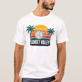 夕焼けバレー Tシャツ