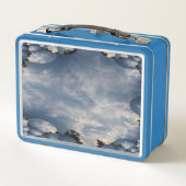 夕焼けフラクタル メタルランチボックス (裏面)