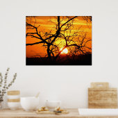 夕焼け入りポスター ポスター (キッチン)