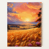 夕焼け小麦畑 プランナー手帳 (裏面)