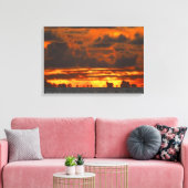 夕焼け幻影16x24 キャンバスプリント (インサイチュ (リビング))