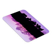 夕焼け時のフレジアン反射 マグネット (右側)