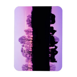 夕焼け時のフレジアン反射 マグネット