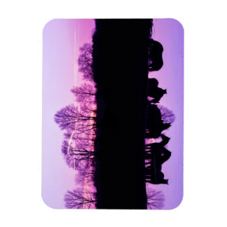 夕焼け時のフレジアン反射 マグネット