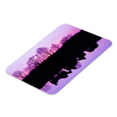 夕焼け時のフレジアン反射 マグネット (左側)