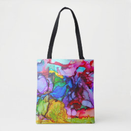 夕焼け時の赤い崖 トートバッグ