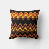 夕焼け波 クッション (裏面)