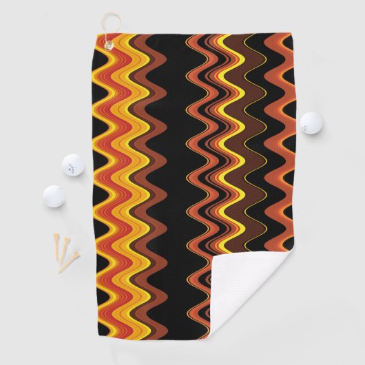 夕焼け波 ゴルフタオル (インサイチュ)