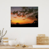 夕焼け浮雲ポスター ポスター (キッチン)