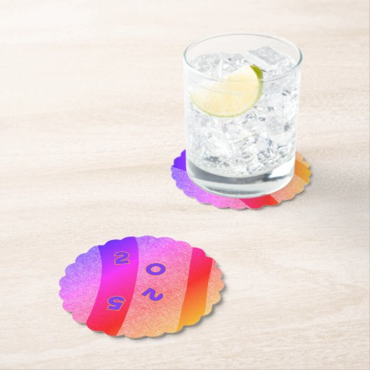 夕焼け紙コースター ペーパーコースター (インサイチュ)