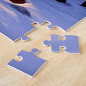 夕焼け絵を描風景 ジグソーパズル (側面)