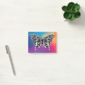 夕焼け色の蝶のデザイン ポストイット (オフィス)