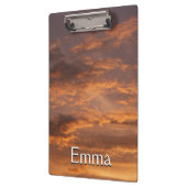 夕焼け雲I空カラフル撮影 クリップボード (左)