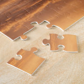 夕焼け雲I空カラフル撮影 ジグソーパズル (側面)