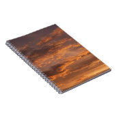 夕焼け雲I空カラフル撮影 ノートブック (右側)