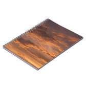 夕焼け雲I空カラフル撮影 ノートブック (左側)